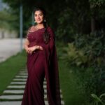 Supritha Instagram – In my heart ♥️ 

🥻: @elegant_threads_by_salma 
📸: @rollingcaptures 
💄: @bridal_makeup_vijayawada