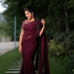 Supritha Instagram – In my heart ♥️ 

🥻: @elegant_threads_by_salma 
📸: @rollingcaptures 
💄: @bridal_makeup_vijayawada