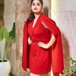 Surabhi Instagram - From the Press meet of #DDReturns Outfit @getstyledbyprisa 💃✨️ Styled @impriyankasahajananda ❤️✨️ Makeup/Hair @veerasekarhairandmakeupartist ✨️ Captured 📸 by Satish ✨️
