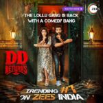 Surabhi Instagram - DD RETURNS is now Trending No #1🤩🔥 On ZEE5 The biggest comedy blockbuster of the year DD RETURNS is streaming now on ZEE5! ✨ @santa_santhanam @premanand031 @rkentrtaiment @surofficial @masoomshankarofficial @thangadurai_actor #ddreturns #galattagang #santhanam #comedyking #zee5 #onlyonzee5 #santa #horrorcomedy #horror #comedyvideos