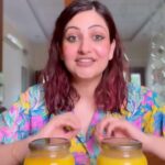 Surilie Gautam Instagram - 100% ORGANIC GHEE straight from our farm 😍😋 @yamigautam