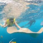 Sushmita Sen Instagram - #myuniverse 😍💃🏻🎶 Ah! these majestic creatures with soooooo much affection & acceptance… I travel with my daughters at least once a year to Maldives, to snorkel & scuba dive…to experience the magical peace & healing of the Indian Ocean!!😇😍💋 This time my father @sensubir made it super special by joining us!!👏🤗😁💃🏻 Alisah braved a stingray’s kiss😄 The Reef sharks confidently posed for our cameras 😁💋And #yourstruly felt beyond privileged to be allowed real close access!!😁🤗❤️ #sharing #cherished #memories for a lifetime!! 😊💃🏻 @reneesen47 Enjoy the peace & the vibe!!!😍 I love you guys beyond!!! #happyweekend #duggadugga 😁💃🏻🌈