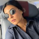 Sushmita Sen Instagram - Plane & self(ies) 😄💋I love journeys…especially the ones that arrive at belonging!! 😍🤗😊 #memories Enroute #sangaifestival2022 #manipur #favouritenortheast 🤗💃🏻❤️🎶✈️ I love you guys!!! #duggadugga 😇