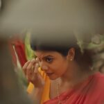 Swagatha S Krishnan Instagram - Bts reel from this heartful shoot with the talented sisters Karthikha & Prathibha @karthikha_photography. We did this shoot while on my way to my feature films set. So quick, so brief yet so beautiful ♥️ thank you sweethearts . Mua @bhairavimakeoverartistry !
