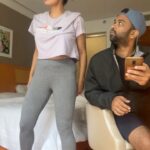 Swagatha S Krishnan Instagram - Reeling with Le’ Life Partner .. Guy is extremely pissed that i made him do this 😂#parentalguidanceadvised #comedy Mussoorie - The Queen Of Hills