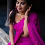 Swagatha S Krishnan Instagram - Oh shanthi shanthi oh shanthi 🌸 @taarabai.online @bhanaa._ @glittersbytabbu @priyanka.muneshwar_
