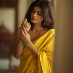 Swagatha S Krishnan Instagram - அனல் மேலே பனித்துளி 🌼 Photography @camerasenthil Wearing @ivalinmabia