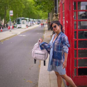 Swagatha S Krishnan Instagram - Just call me maybe ? did just that . Not call maybe ;) ☎️ photography: @bullishpixels @_lost_in_transit #london
