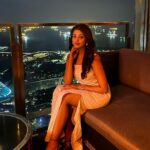 Tanvi Dogra Instagram - When you can see the best view from the top ❤️ @marinabaysands @celavisingapore ❤️ Cé La Vi Restaurant and Skybar - Marina Bay Sands