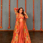 Tanya Sharma Instagram – My fav month
My fav season 
My favourite festival begins 💕🥰
.
.
Wearing – @jaanvikanabar 
Studio – @mantras11official #ethnic #indowestern #ganeshchaturthi #festivetime #picoftheday #tanyasharma