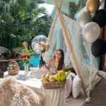 Tanya Sharma Instagram - Happiness is a state of mind and I was so happy to receive this wonderful surprise from @manehvilla team during our stay in langkawi🙌🏻 Extraordinary stay with extra ordinary service 💫👏🏻. #stay #villas #manehvilla #explore #tanyasharma #holiday #vacation #travel2023 Langkawi