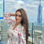 Tanya Sharma Instagram - Feeling high 😂🌈 . . Swipe right to see #influencers struggle 🥹 Wearing - @femi9.byas #vacation #travel #malaysia #love #grateful #photooftheday Sky Box at Sky Deck KL Tower