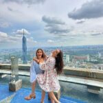 Tanya Sharma Instagram - Always have my back 👭🏻✌🏻 Malaysia vacay 🍪 starts with a bang #sharmasisters #myfirstfriend #friendshipsday . . Sky Box at Sky Deck KL Tower