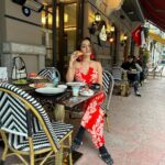 Tanya Sharma Instagram - Looking at you looking at me😏 . .wearing - @srstore09 A morning in Istanbul 🇹🇷 #reels #reelsinstagram #reelitfeelit #istanbul #turkey #travel #tanyasharma #instagood Seven Hills Restaurant and Cafe Istanbul Turkey