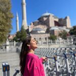 Tanya Sharma Instagram - A Day in Istanbul 💘 The day we ran and ran ! But we made it 😂 exploring Istanbul on our own was definitely one hell of an experience! Cheers to everyone who loves to travel #grateful for everything 🤍✨ #turkey #istanbul #travel #instafashion #tanyasharma . Wearing - @a_trolley_ofclothes Istanbul, Turkey