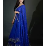 Vaishnavi Chaitanya Instagram - Throw back to my pre-release look❤️ . . . 👗 Outfit by @suvi.couture 📷 Photography by @rollingcaptures