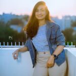 Vaishnavi Gowda Instagram - The most beautiful colour is the sunset 🌅 ✨ 📸- @pkstudiophotography