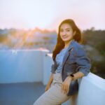 Vaishnavi Gowda Instagram - The most beautiful colour is the sunset 🌅 ✨ 📸- @pkstudiophotography