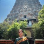Vaishnavi Gowda Instagram - Madurai Meenakshi Amma temple ✨ Madurai Meenakshi Temple