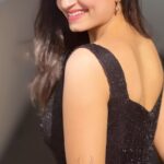 Vaishnavi Gowda Instagram - Black is my happy colour 🖤 👗- @shimmer_designer_studio
