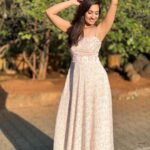 Vaishnavi Gowda Instagram - Each birthday am reminded of all the amazing people in my life.♥️✨🫶🏻 Grateful for everything ✨ Thank you making it super special ♥️ Loads of love ❤️ 👗- @shimmer_designer_studio