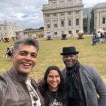 Vinay Rai Instagram - Thanks for an amazing day @ashantiomkar @akinaworan . Great meal, great location and great company. Perfect . Gonna miss you guys. 🤗 Greenwich, London
