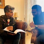 Vinay Rai Instagram - When considering a character that has equal standing to @tovinothomas in this movie, we needed someone with an extraordinary vibe and swag. That's why the name VINAY RAI was not a choice, but an automatic fit. We are absolutely thrilled to finally have you on board to portray this vision! PS : And much love for the Biriyanis and Delicious Food that you share every time we meet. Looking forward to many more awesome lunches soon, Sir..! @identity_themovie @anaskhan_offcl #Thupparivalan #Doctor #IDENTITY #Sept23