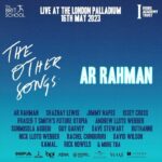 A. R. Rahman Instagram - Hello London! I am thrilled to announce that I will be performing live at The London Palladium as part of @TheOtherSongs & @TheIvorsAcademy celebration, which honors the world’s best songwriters and musicians. I’m particularly excited to see my friends @davestewarteurythmics , @andrewlloydwebber and @sunmisola_agbebi. Tickets are available now at http://theothersongs.com/GeneralSale
