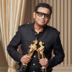 A. R. Rahman Instagram - Thank you @anandavikatan for the best music award for the three movies scored last year Thank you #cobra @ajaygnanamuthu #vtk @gauthamvasudevmenon #ps1 #manirathnam sir and my amazing team எல்லாப் புகழும் இறைவனுக்கே Chennai, India