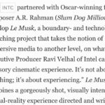 A. R. Rahman Instagram - Thanks for the mention @forbes our @lemuskxperience team is preparing for more metros in a few months ….yes we are coming to you 🤲🏼🙏😍 Los Angeles, California