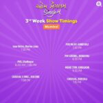 Aarohi Patel Instagram – We’re entering into the 3rd week !!✨✨

Thank you so much for the support ! 
People who haven’t watched the film yet, here are the show timings, people who have already watched the film, let us know what did you like the most about the film in the comment box !!