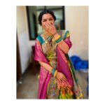 Aarya Ambekar Instagram - Some more pics brilliantly clicked by @rahuldeshpandeofficial dada.! Swipe to see how attempts at making me blush turned into laughter and the iconic Balgandharva pose happened naturally!!!!😁