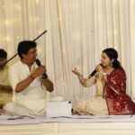 Aarya Ambekar Instagram - Ashadhi Ekadashi 2023..A day I will cherish forEVER!✨ Truly the amount of happiness I've experienced yesterday..singing and listening to Lord Vitthala Abhangas, sharing the stage with the maestro @vijayprakashvp ji (which I'm still finding hard to believe!) and having such dignitaries in the audience..is just unparalleled!!⚫🧿 . . . Outfit designed by: @srujana_by_ruttuja Delhi, India