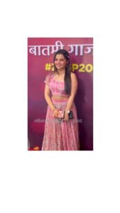 Aarya Ambekar Instagram - About Yesterday!! @zeemarathiofficial Chitra Gaurav Awards 2023!!! What a memorable night!!
Video courtesies - @zeemarathiofficial @lokmatfilmy
 @marathidhamaal
.
Styled by - @paragjaysingpure 
Outfit - @fragrance_designs 
Makeup, Hair, accessories - yours truly!
