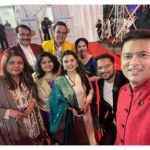 Aarya Ambekar Instagram - Snaps from my recent shows. At the prestigious Maharashtra Bhooshan Award ceremony event at Gateway of India, organised by the cultural Department, Maharashtra Government.. and Parali Vaijanath, organised by Shri. @dhananjay_munde ji. It was truly an honor to sing with @shendebelareal tai, @therealsadhanasg ji, @sudeshbhosaleofficial ji, @rishikeshkamerkarofficial dada, @avinashchandrachud dada.. in front of dignitaries like the one and only “Maharashtra Bhooshan”, Ashaji Bhosale, hon. CM of Maharashtra @mieknathshinde ji, dpt CM @devendra_fadnavis ji, shri. @sudhir.mungantiwar ji, shri. @narwekarrahulmla ji, THE @sachintendulkar ji, @uditnarayanmusic ji, @sureshwadkarofficial ji , Smt. Meena Khadikar and Mekhala Khadikar ji, and soo many more!!! Moments to treasure truly!!😇🧿✨ . 1st and 2 last pics by - Mayur Arbune . . . ___ #aaryaambekar #aaryaambekarlive #gatewayofindia #maharashtragovernment #culturaldepartment #mhgovtcultural Gateway of India ,Mumbai