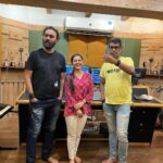 Aarya Ambekar Instagram - Smiles and Candids (swipe!) Had a lovely time singing a very sweeet melody for @chinarkharkar - @ogalemaheshofficial .. beautiful lyrics by @mangeshkangane !! Justt Can’t wait for everyone to listen to it!!! Too excited!😁😁details to follow soon!! . . . ___ #aaryaambekar #chinarmahesh #chinarkharkar #maheshogale #mangeshkangane #newsong #comingsoon