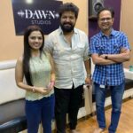 Aarya Ambekar Instagram - Screaming in my mind with excitement, waiting for everyone to listen to this supremely melodious song composed by the mentor @avadhoot_gupte dada🥰🤗..and written beautifully by rohinininawe tai!!!❤️ I consider myself truly lucky to have gotten to sing this lovely melody..and be a part of yet another wonderful creation of @star_pravah ..after Aai Kuthe Kay Karte, Jeevalaga and Suvasini! With so many hints, can you guess what it is?!😁 . . . ___ #avadhootgupte #satishrajwade #starpravah #AaiKutheKayKarte #Jeevalaga #Suvasini #Aaryaambekar #titlesong #newsong #newtitlesong Dawn Studios