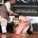 Aarya Ambekar Instagram - Honored to have gotten to perform at yet another function associated with our beloved Lataji.😇🙏🏻 Performed at the inaugration function of Lataji's photography book "..and she clicked". Got showered with blessings and love from dear Usha ji, Meena ji and Sureshji.😇🙏🏻