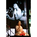 Aarya Ambekar Instagram - Honored to have gotten to perform at yet another function associated with our beloved Lataji.😇🙏🏻 Performed at the inaugration function of Lataji's photography book "..and she clicked". Got showered with blessings and love from dear Usha ji, Meena ji and Sureshji.😇🙏🏻