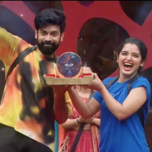 Aata Sandeep Instagram - Winning “PowerAstra” is Happy Moment😍 
First Confirmed Housemate in BIGG BOSS Season 7 ✊ 
5 weeks Immunity Winner 🔥 
.
.
.
#meeaatasandeep #sandeeponbbtelugu7 
#starmaa #hotstar