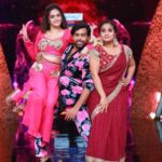 Aata Sandeep Instagram - Don’t Miss to watch our “MASS TRIO”entertainment dance act in #NeethoneDance #TeenKaTadka Round tomorrow at 9:00pm only on @starmaa @endemolshineind Thank you Satya 💕for amazing our act more beautiful💕 @jyothiraj_sandeep u rocked the performance 🔥🔥 Thanks to my choreographers @wong.choreographer @harinathshankar Special thanks to my team @springseenu @santhosh_jackson3131 @team_aatasandeep @freak_out117 Annapurna Studio Banjarahills