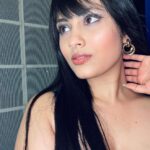 Aayushi Dholakia Instagram - midnight scenes🌙❤️‍🔥✨ also a transition reel after so longgggggg!! Let me know what do you think of this lookkkk😋 . . . . . . #reels #transition #blueoutfit #bluedress #dress #lovedress