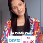 Aayushi Dholakia Instagram - had this dilemma in my mind since long so decided to put it across. I know I don’t share much or post stuff like this but since I always try to share things that I like, do, believe in and feel, this also needed to be heard. Do give your vote and feel free to drop in your opinion in the comments below :) . . . . #shortclothes #society #indiansociety #woman #womanclothes