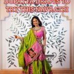Aayushi Dholakia Instagram - SAVE THIS GUIDE FOR NAVRATRI SEASON💥🥰 Here are 4 Different Dupatta Drapes you can try this festive season!!⚡️ Let me know in the comments section below which one are you trying😋 . . . . All beautiful outfits from- @gurukrupa_creation Shot and edited by- @harshzala_dop Jewellery By- @stylewithdaksha_kashti Hair and Makeup Team- @plumzstudio #reels #navratrispecial #navratrilook #indianfestivals #garbalover #garbanight