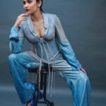 Aayushi Dholakia Instagram - 👀🌊 spicy⚡️🧊 . . . . . Campaign for @_rentofy_ Make and Hair by- @shraddha_dattaa Captured by- @24framesofshrey #womanmodel #modelshot #modellingshoot #fashionmodelling #modelface #modelinglife #photomodels