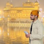Abhishek Kumar Instagram - Seeking blessings 🤍🕊️ Golden Temple Amritsar Punjab India