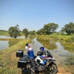 Abijeet Duddala Instagram - Happy Sunday Folks ♥️ #Sunday #funday #weekend #vibes #motorcycle #adv #advrider #adventure #offroad #blue