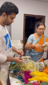 Abijeet Duddala Instagram - I don't even know if I should say Happy Bathkamma or Bathkamma Shubhakanshalu.. What has this western education done to me. Useless. Nothing. My mother taught me Aigiri Nandini before I went to residential school in Rishi Valley.. Every time I saw Mahishasur statue in Mtsore from from polaroid pictures as a child I recited this prayer for courage.. I remember this. I know this.. Telangana prajalandhariki saddula Bathukamma Shubhakankshalu.. #bathukamma  The good days are here, this is our culture..