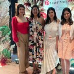 Aditi Gautam Instagram - Pinning every moment! Thank you @pinterestindia for hosting this great event…it was all about atheistic and inspirations🌸 . . . . . . . . . #post #events #photooftheday #pose #asthetic #flowers #floral #art #design #astheticedits #explorepage #trend #fyp #influencer #fashion #aditigautam