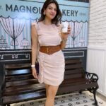 Aditi Gautam Instagram - Say hello to @magnoliabakery.india . . . . . . . . . . #bakery #post #pastry #cupcakes #event #dress #outfitoftheday #coffee #desserts #explorepage #yummy #tasty #nyc #mumbai #actress Mumbai, Maharashtra